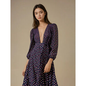 Reformation Floral Midi Dress